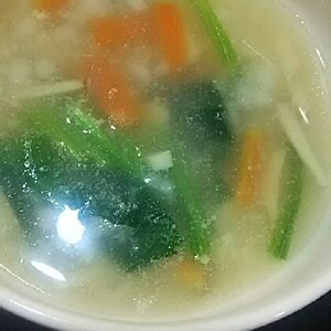 長芋の和風スープ